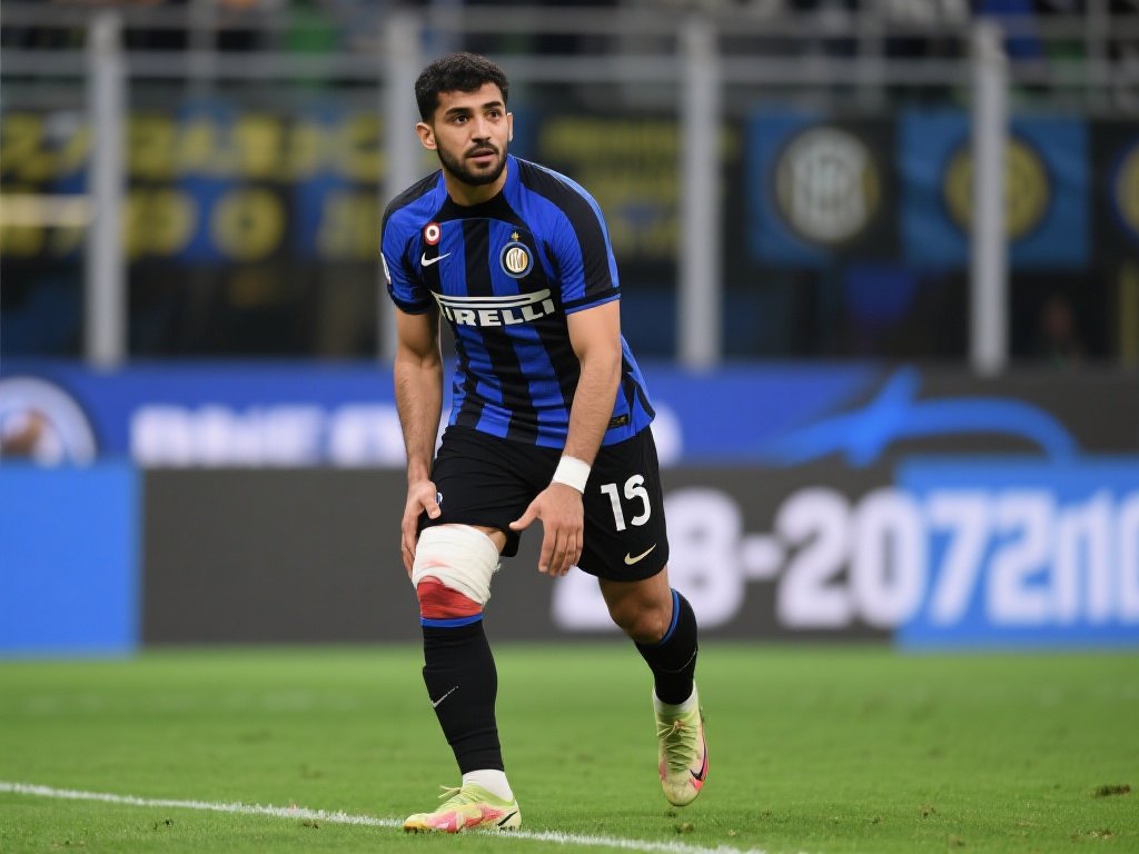 国米宣布:伊朗射手塔雷米内收肌受伤,预计休战20天 在足球世界中,球员的伤病总是牵动着无数球