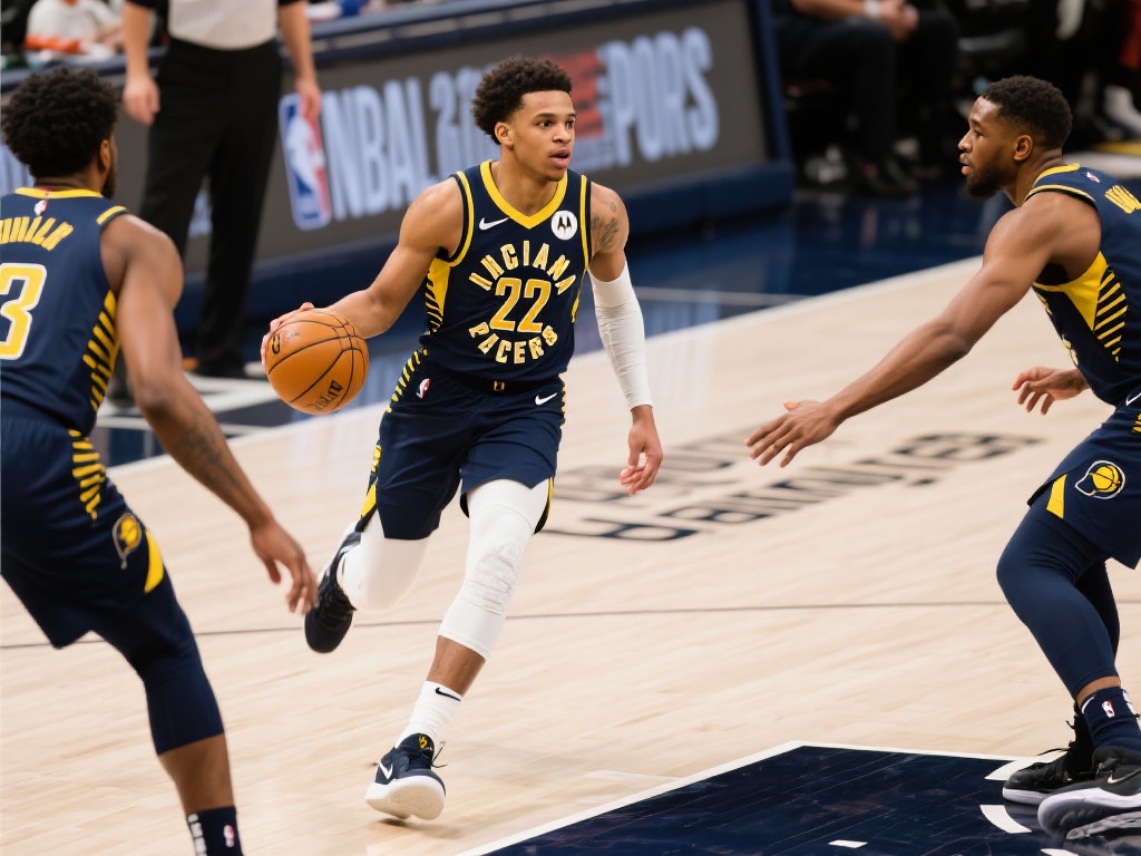 在这场备受关注的季后赛首战中，步行者队的