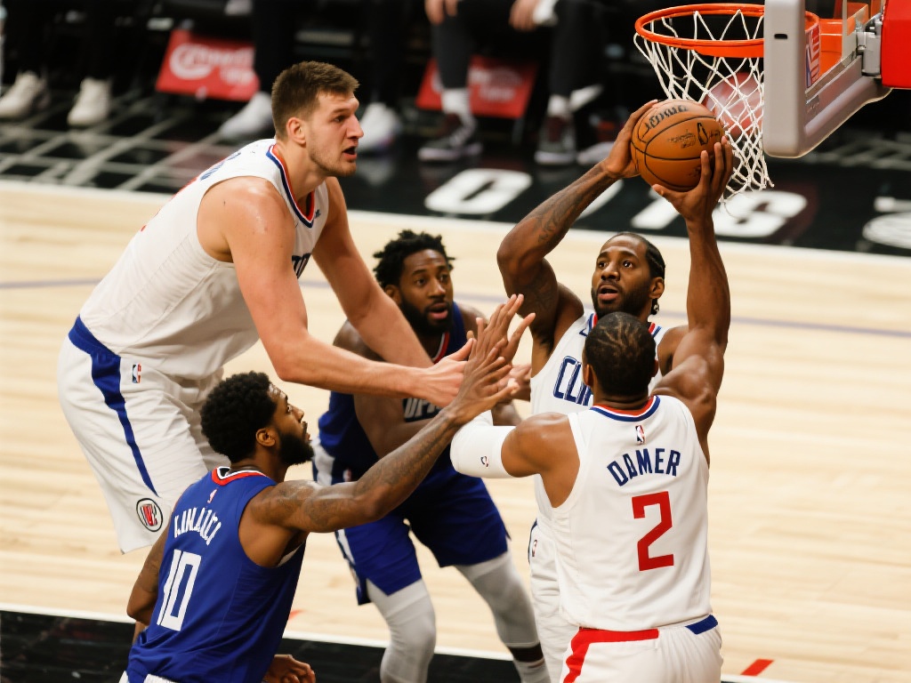 伦纳德借助祖巴茨坚实挡拆命中三分,全场狂揽28分3板3助 在如今的NBA赛场上,许多球队都在追求个