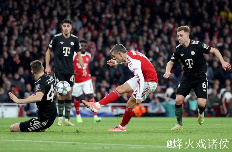 欧冠精彩纷呈：阿森纳3-1力克拜仁 姆巴佩表现出色